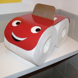 toilet paper storage, toilet decoration, quirky gift