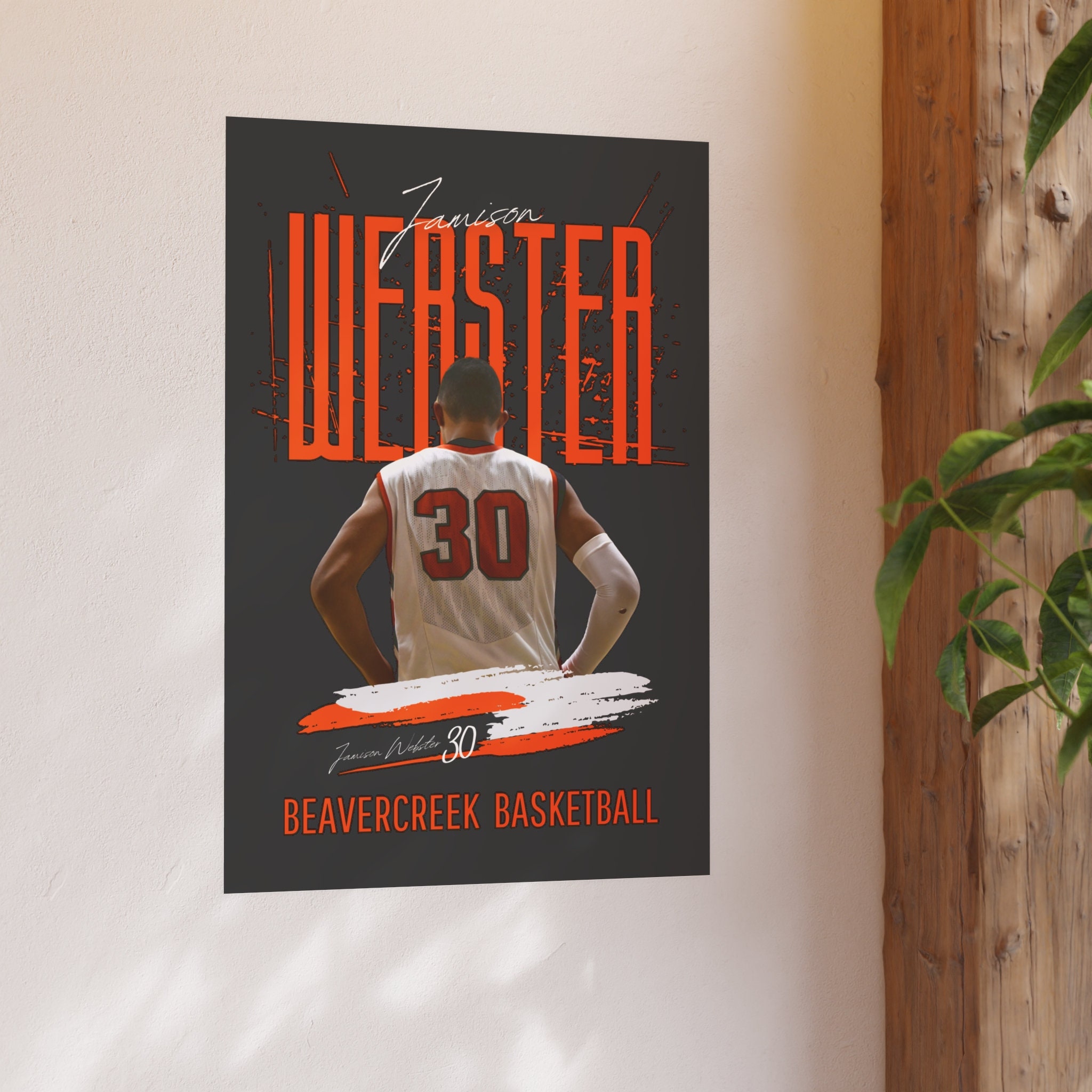 Custom Sports Posters Satin and Archival Matte - Etsy