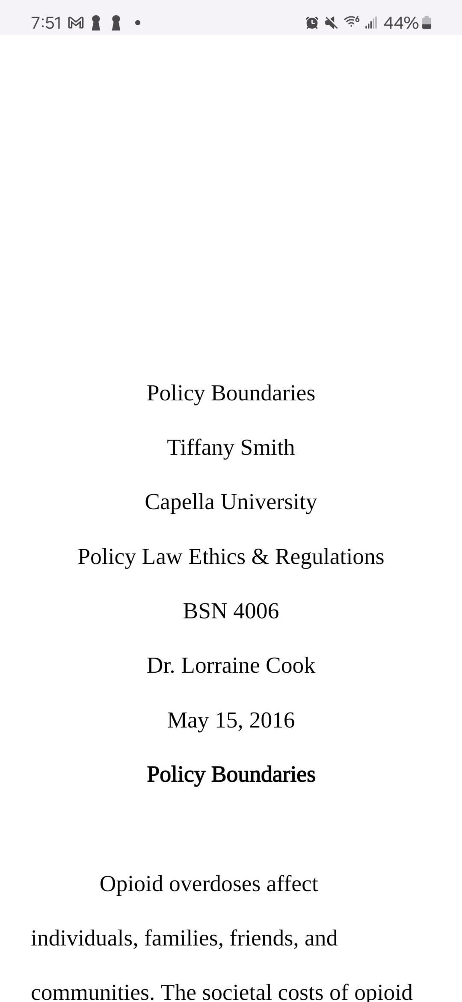 BSN Nursing Paper Template-apa Format - Etsy