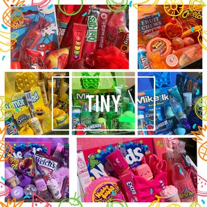 Color coded Snacks&suprises mystery box *TINY*