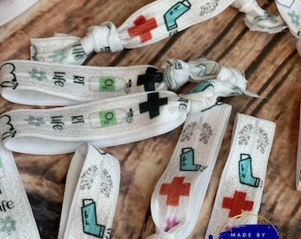 Respiratory care week gifts, Respiratory therapist, Respiratory therapist hair tie, RT  gifts, Respiratory