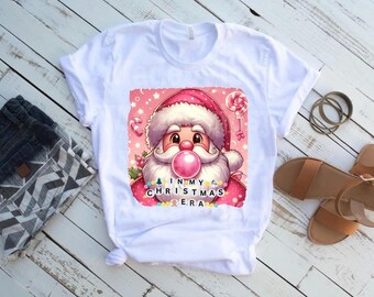 Merry Christmas png|  Cute pink Christmas design | Christmas png | Christmas shirt design png | Girly Christmas | Christmas era design