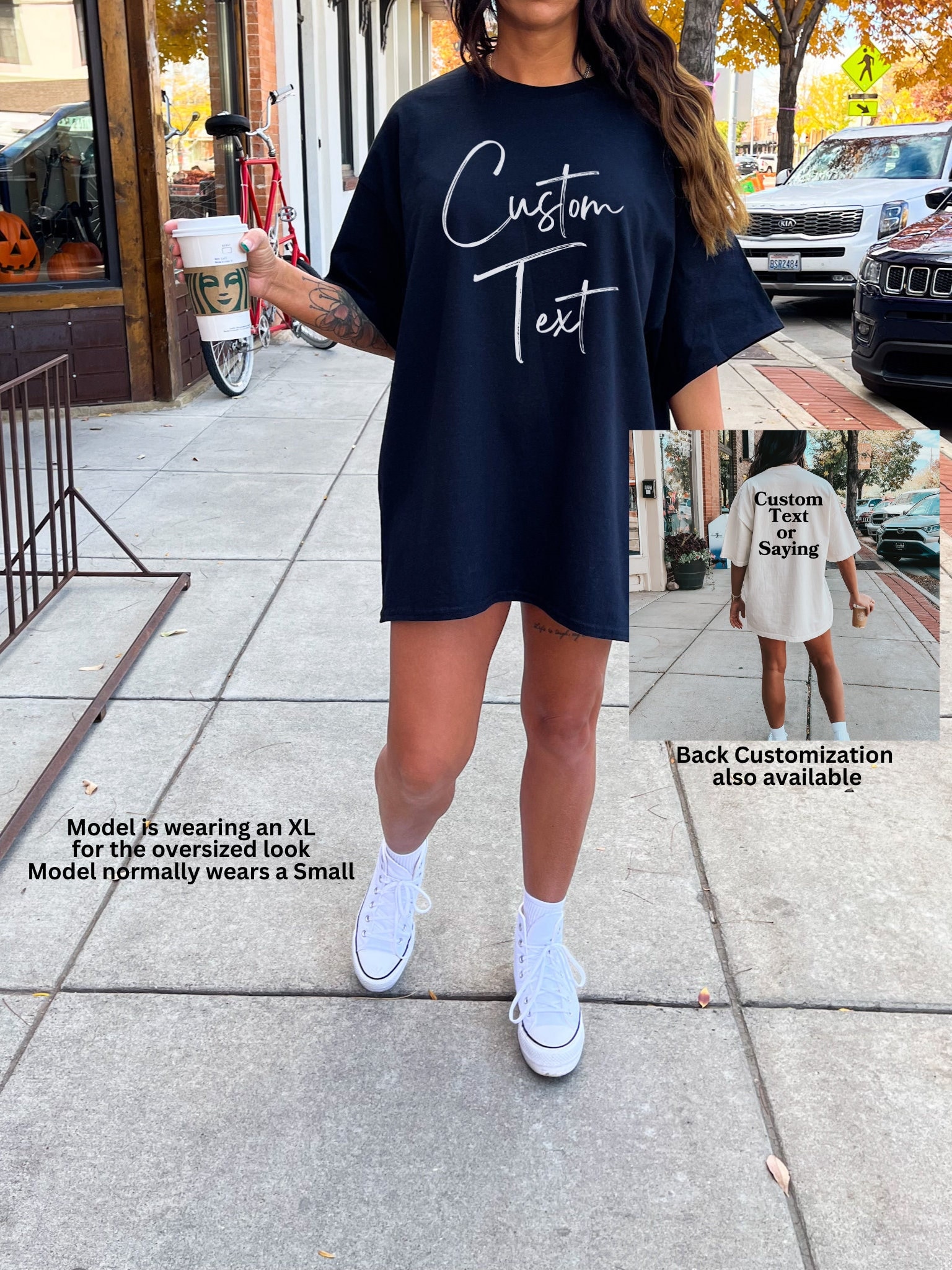 Custom Oversized Pump Cover for Gym, Personalized Oversized Shirt for Men and Women, Custom Front and Back Design Comfort Colors T Shirt