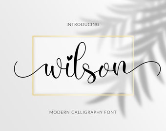 Wedding Font with Tails Cursive font Otf Calligraphy Font Cut Calligraphy SVG Cursive Script Font Wedding SVG letters Cricut font Silhouette