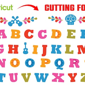 Fuente de dibujos animados OTF Coco svg Letras Dibujos animados SVG Letras del alfabeto Cricut Color Fuente SVG letras Cricut fuente Svg Fuente de cumpleaños svg Fuente de bebé