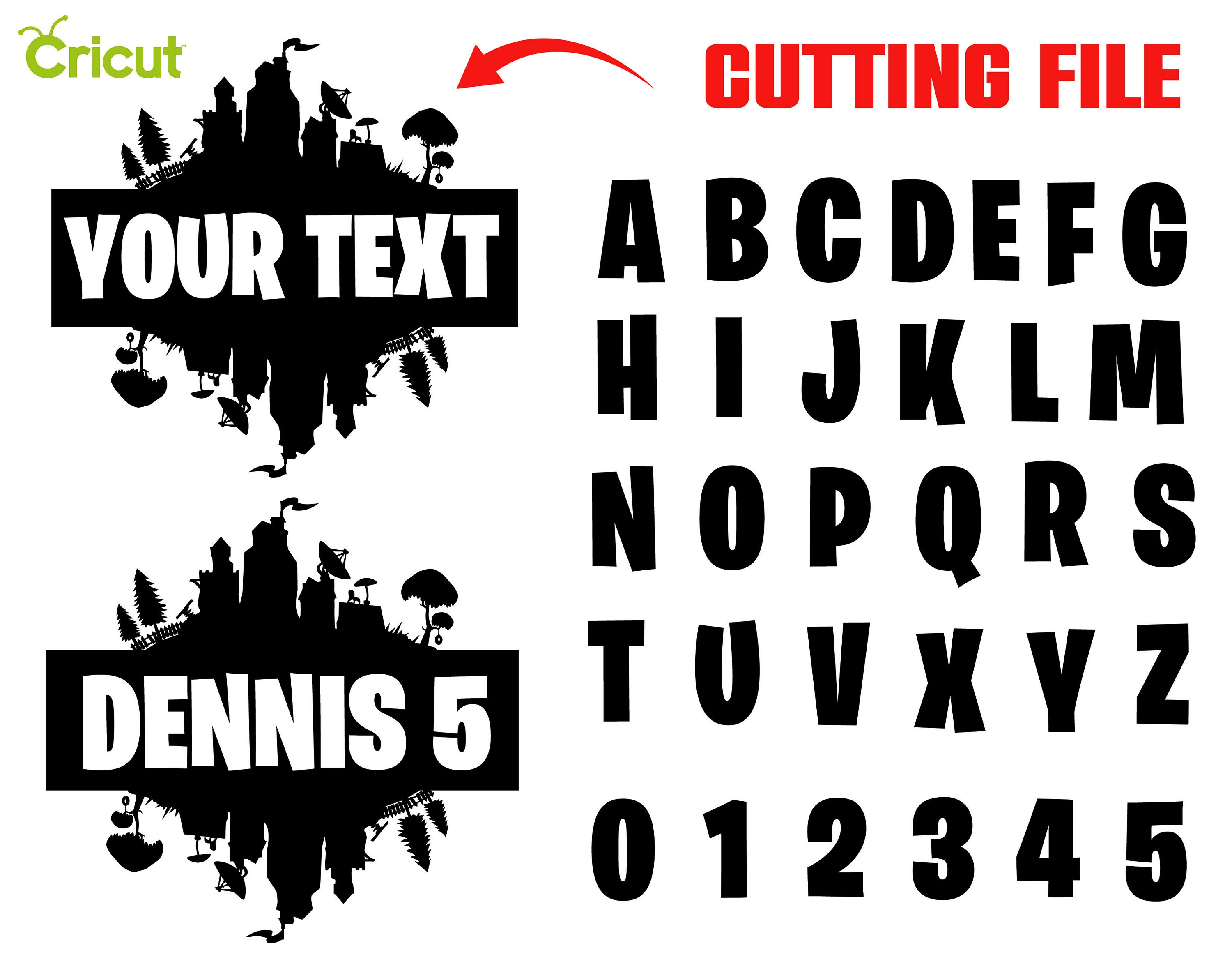 Gamer Letters Svg Cricut Font Svg Gamer Font OTF Baby Font Etsy UK