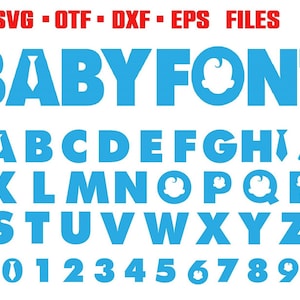 Fuente Baby Boy Otf Baby Font SVG Cricut Baby svg Letras Boss Boy Baby Cricut Boss Boy Baby letras svg Boss Boy Baby camisa svg Boy Boss fuente