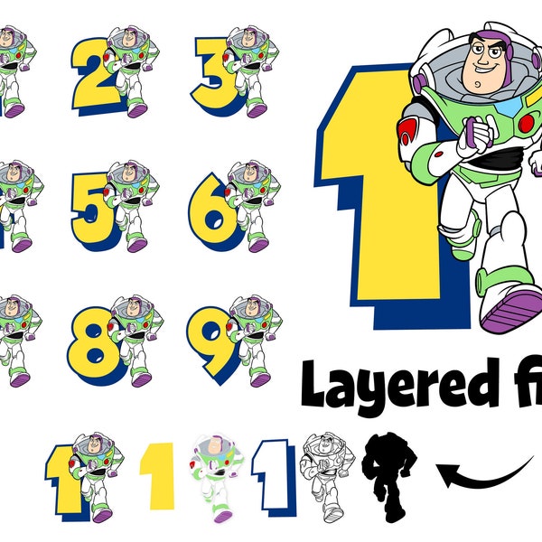 Toy Story Baby Clipart - Etsy