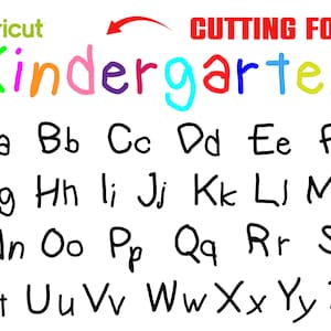 Fuente de bebé otf Letras de bebé svg Fuente de cumpleaños Svg Camisa de bebé svg Cricut Kids Font instalar Camisa de cumpleaños de bebé DIY svg Letras Silueta fuente