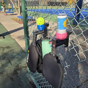 Suporte para raquete de pickleball