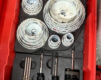 Milwaukee Packout 20 and 28 piece hole saw insert