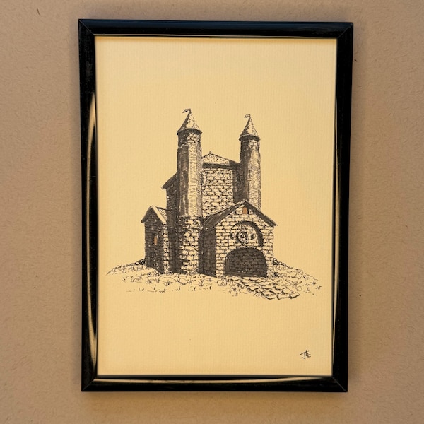 Castle On The Hill Print
