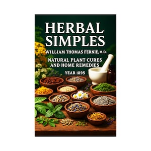 Herbal Simples eBook — Edition 1 — by W.T. Fernie — Ancient Plant Remedies and Herbal Medicine Wisdom— Year 1895