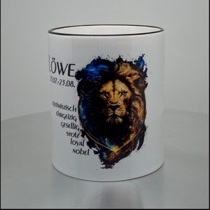 Zodiac Leo Leo mug personalizable