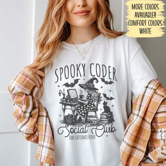 Medical Coder Comfort Colors Tee Shirt, Coder t-shirt, Halloween Coding shirt, Witch CPC shirt, Gift for Coder, Certified Medical Coder Gift