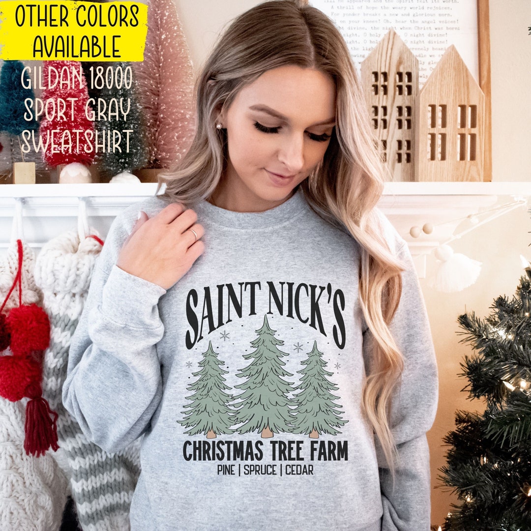 Farm Fresh Christmas Tree Farm Shirt, Pine Spruce Fir, Cute Merry 