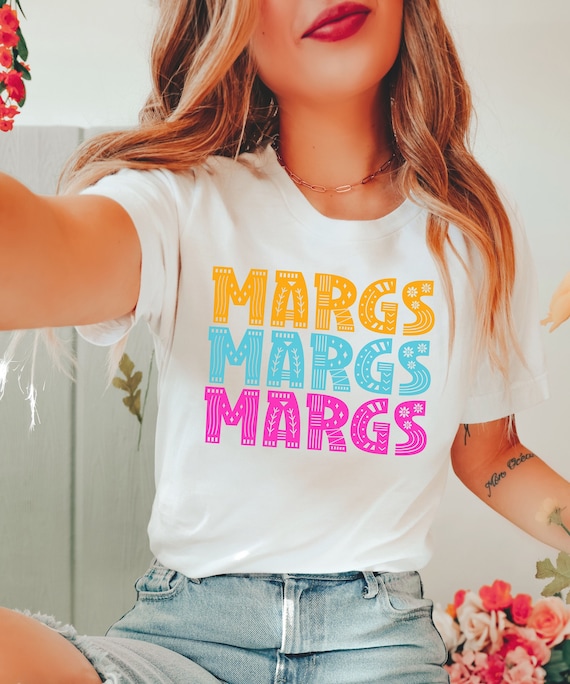 Cinco de Mayo Shirt, Margs Margs Margs Tshirt, Cute Girls Night Out outfit, Tequila and Tacos, Chippin DIppin Margarita Sippin tee, Mom tee