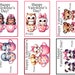 Valentines Cards, Printable Valentines, Digital Download, Valentines ...