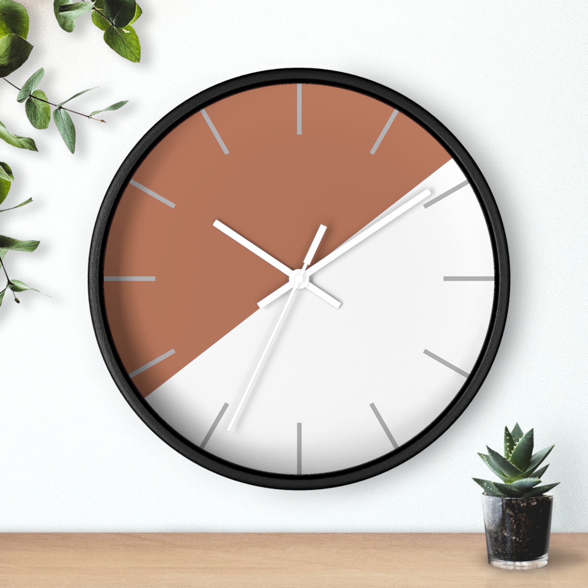 Minimalist Wall Clock 10-inch Clock Minimalist Clock Luxury - Etsy