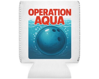 Funda hielera Operation Aqua para días de playa, diversión de verano, barbacoas, fiestas en la piscina, regalo para amantes de los barcos