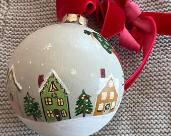 Adorno pintado a mano