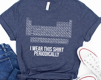 Camiseta de la tabla periódica de la Dra. Grace - Camiseta gráfica del proyecto Ave María
