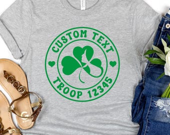 Custom Camping Troop Shirt: Personalized Custom Scout Tee