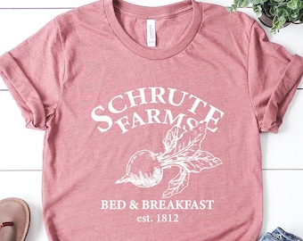 Schrute Farms T-Shirt: Funny Office Fan Shirt