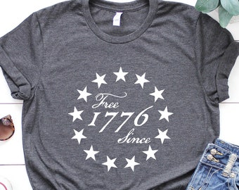 1776 Independence Day Shirt: American History Patriotic Tee