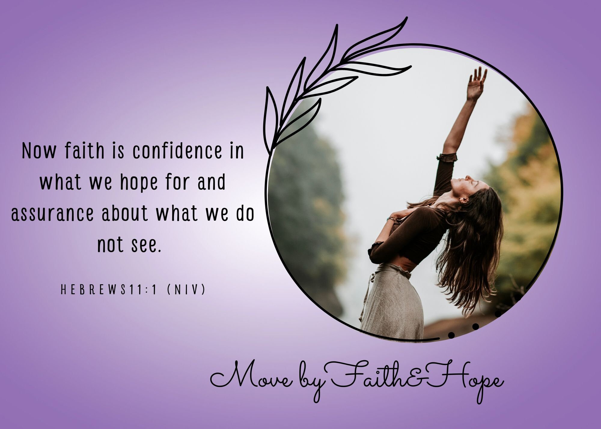 Printable Scripture Cards, Faith Hope Hebrews Bible Verse Cards ...