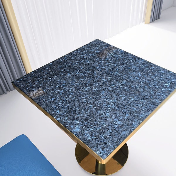 High Quality level 3 Blue Pearl Granite Table for sale