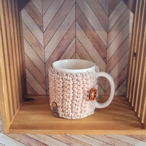 Mug Cozy, Crochet Coffee Cozy, Coffee Cozy, Mug Wrap, Mug Warmer, Mug Sweater, Housewarming Gift