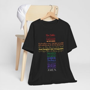 Rainbow Cross, Godfather Birthday Gift, Gift Ideas for Godparents Christening Gift for Baptism, Godfather To Be Gift Godmother Proposal Gift