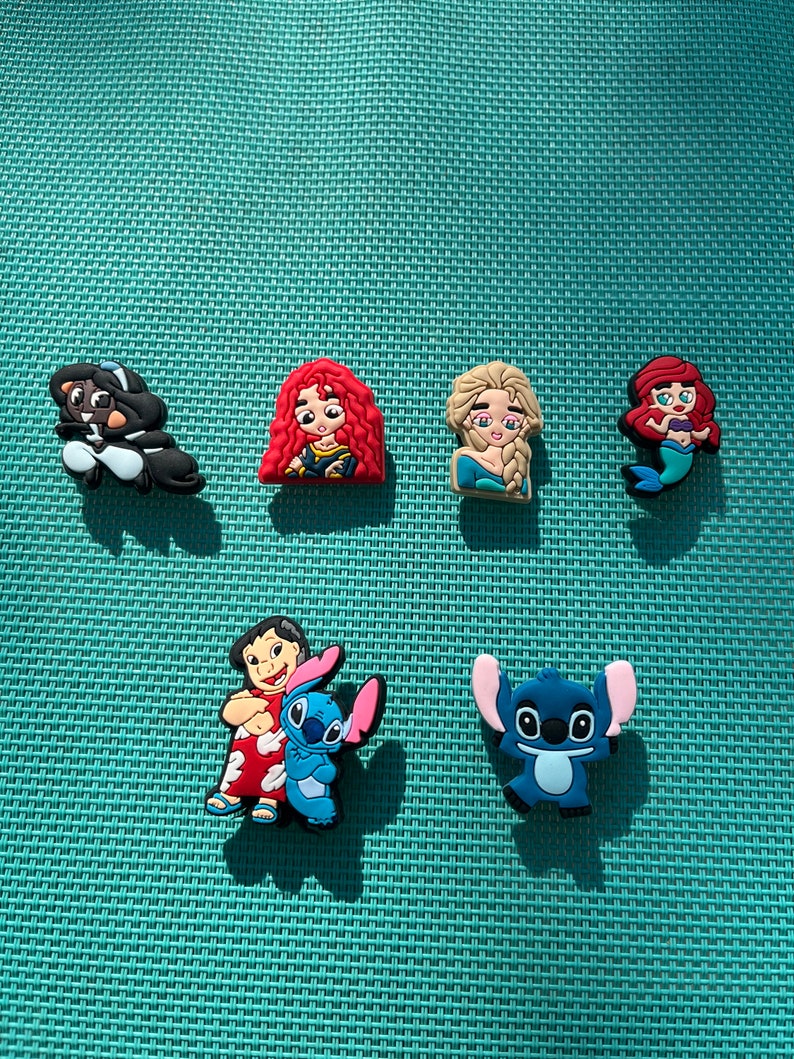 Buy Disney Princess and Lilo & Stitch Croc Charms jibbitz Online in