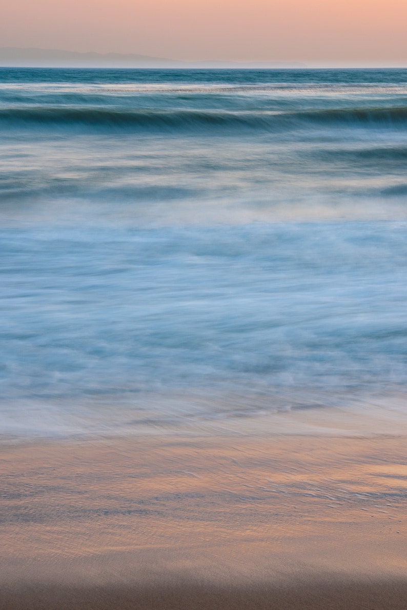 Layer of Color Over the Ocean Wall Art - Etsy