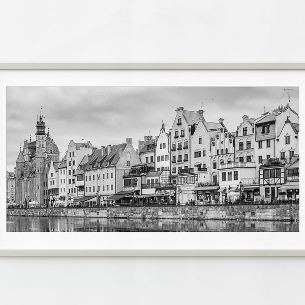 Riverfront Gdansk Poland | Photo Art Print
