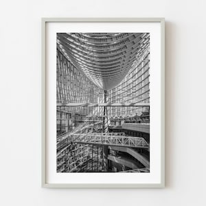 Steel Ribbed Ceiling Inside Tokyo International Forum | Limited Edition of 10