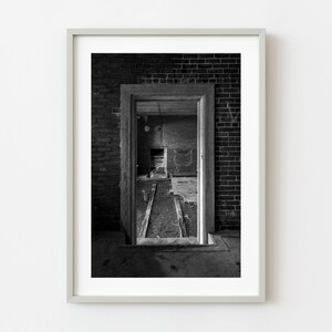 Doorways abandoned building Portland Maine | Wall Art