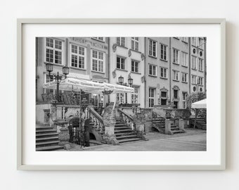 Picturesque Mariacka Street in the Old Town of Gdansk Poland | Photo Art Print
