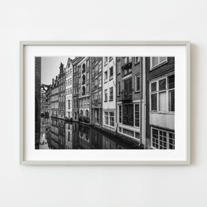 Reflections Beneath Dutch Architecture | Wall Art
