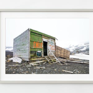 Abandoned Cabin at Whalers Bay Antarctica