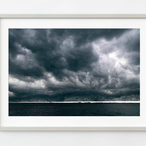 Storm clouds off the Florida coast | Wall Art