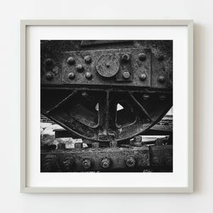 Old heavy machinery | Wall Art