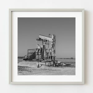 Farm in Western Ontario with crude oil pump still in operation | Wall Art