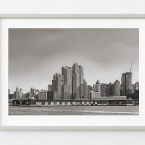 Pier 76 cityscape before renovation New York City | Wall Art