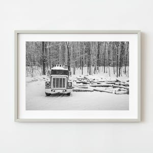 Old logging truck Northern Ontario | Wall Art