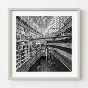 Suspended Walkway Beneath the Ribbed Roof Tokyo | Limited Edition of 10