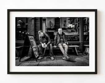 Dublin Ireland Street Portrait | Black and White Photo Print
