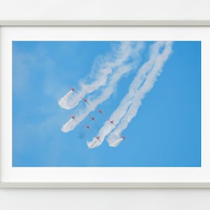 Desfile aéreo de flechas de la RAF / Edición limitada de 10