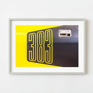 1971 Plymouth Cuda 383 Engine Door | Wall Art